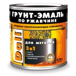 (2л)гладкая ) ДАЛИ 3в1  грунт-эмаль по ржавчине